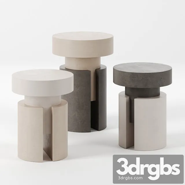 Tobias stools by philippe hurel
