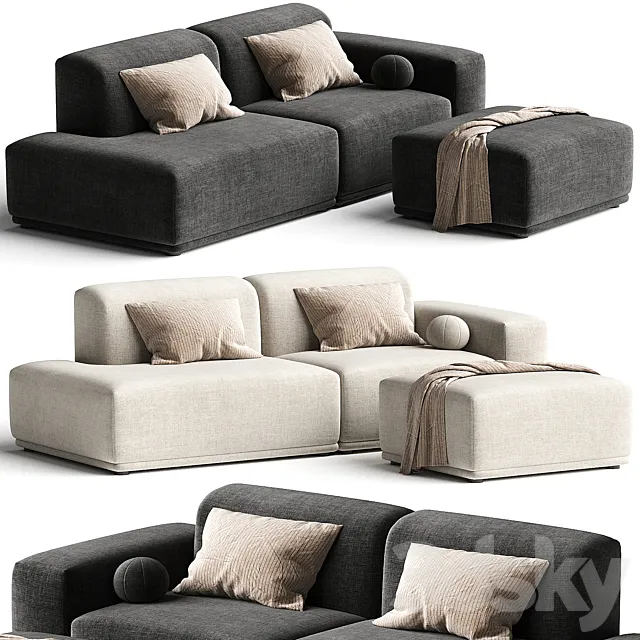 Todd Side Chaise Sofa with Ottoman Free Download