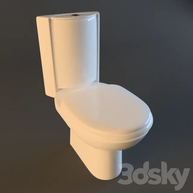 Toilet 3D Model