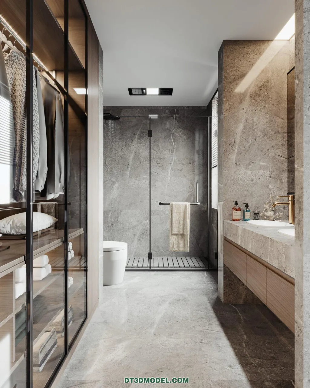 TOILET - 3D Model For Interior Design - 11434