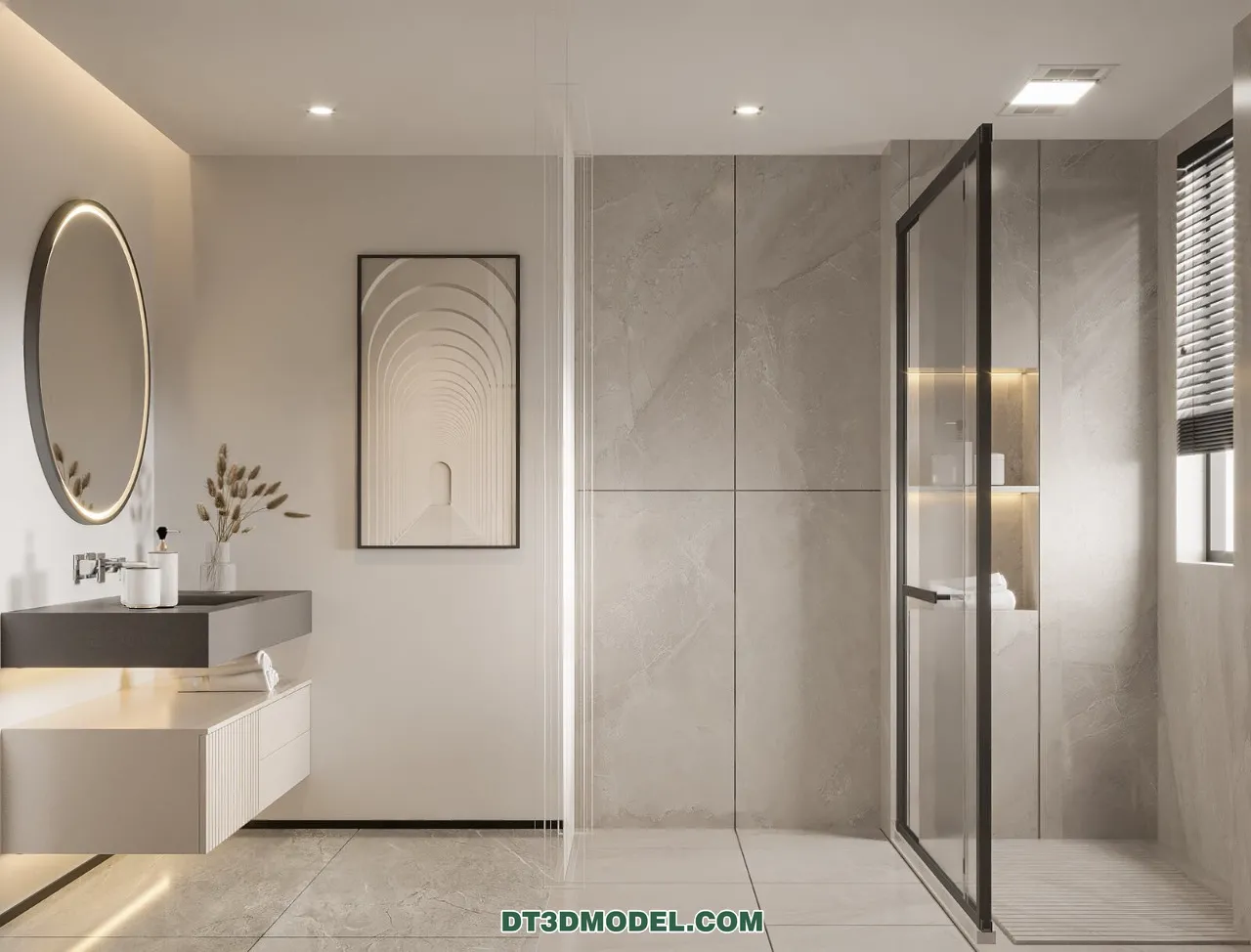 TOILET - 3D Model For Interior Design - 11436