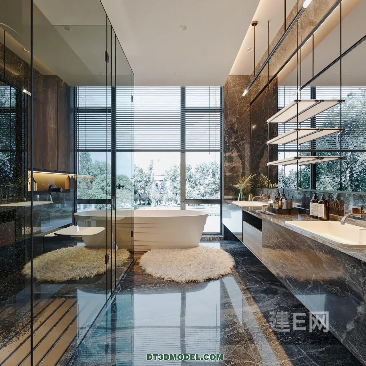 TOILET - 3D Model For Interior Design - 11452