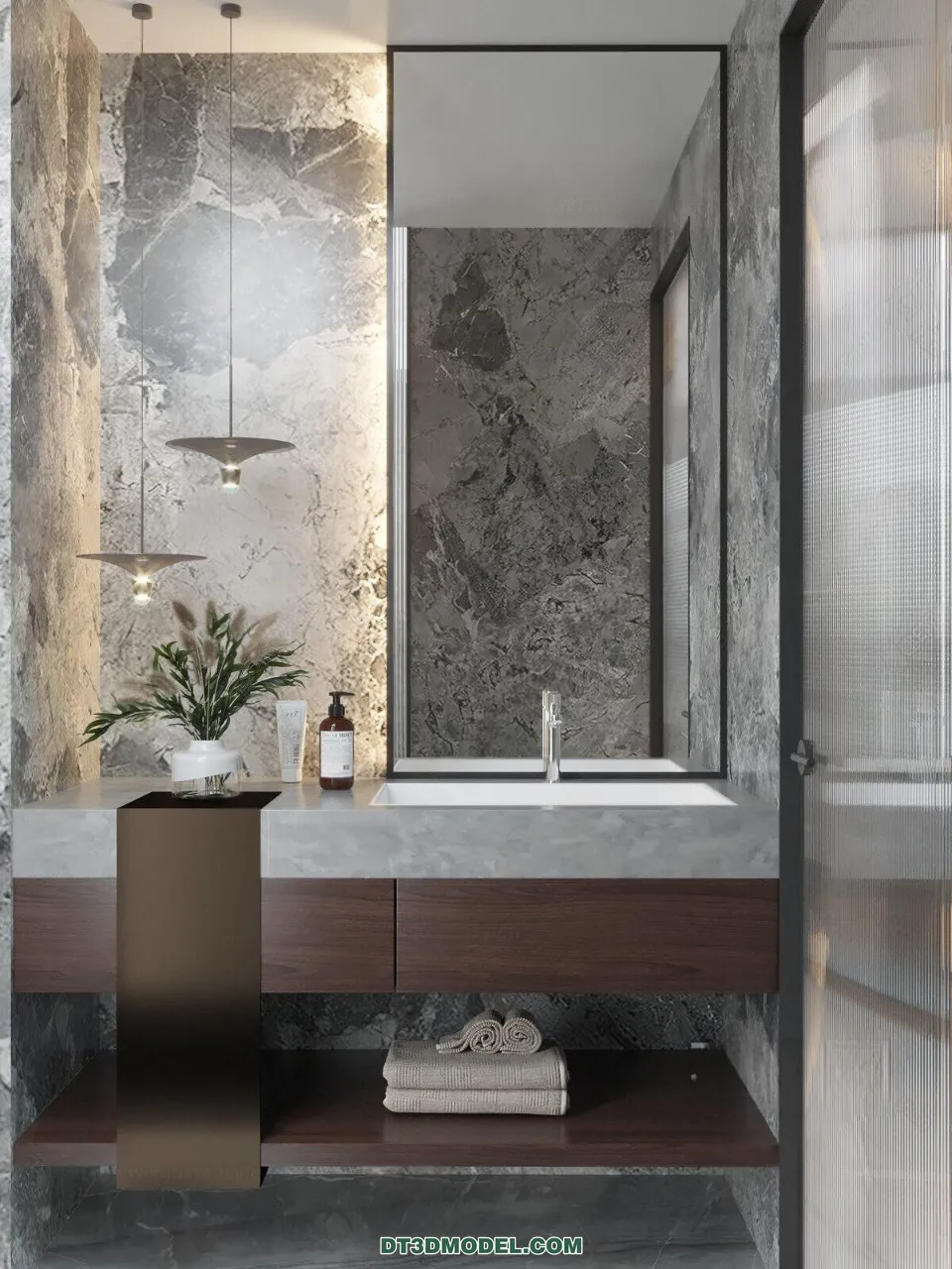 TOILET - 3D Model For Interior Design - 11467