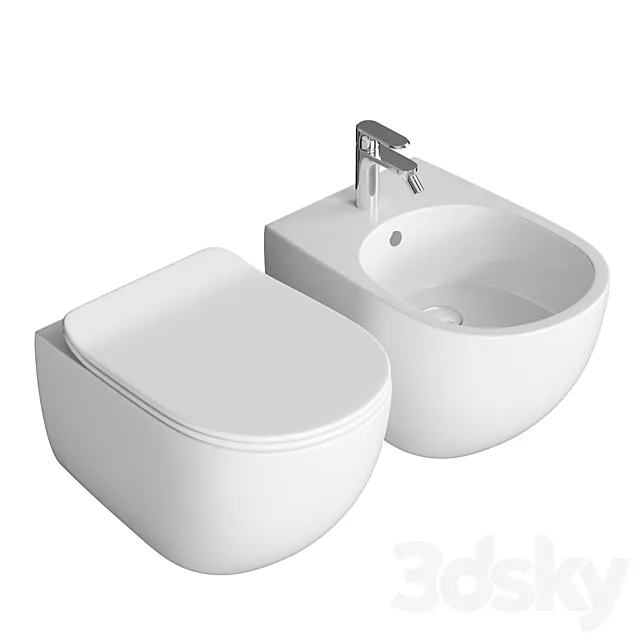 Toilet and bidet Artceram FILE 2.0 Free Download