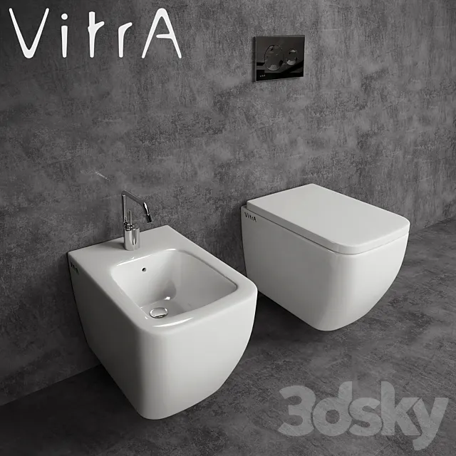 Toilet and bidet Vitra Shift Free Download