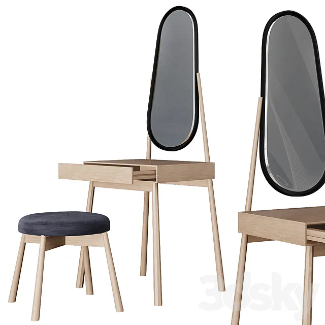 Toilet table 3D Model