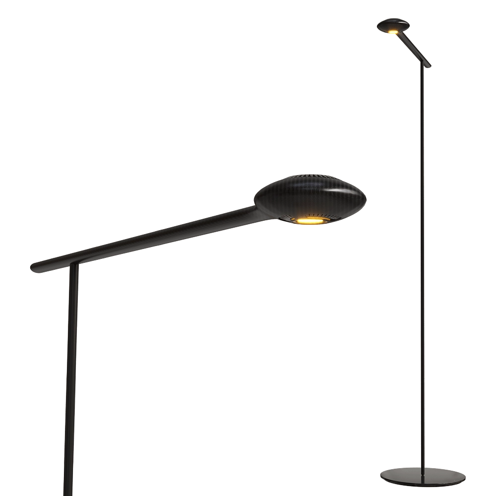 Tokio. - Flor lamp Carbon 3D Model