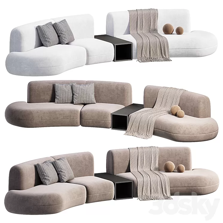 TOKIO sofa 3D Model Free