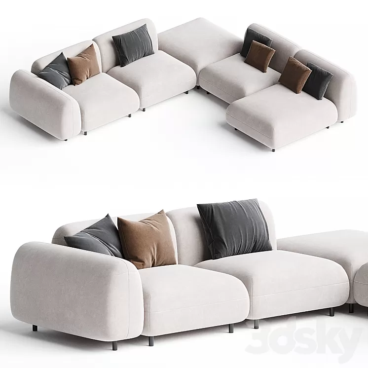 Tokio Sofa 3D Model