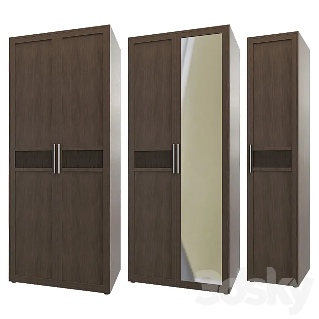 Tokyo Cupboard Collection 3D Model