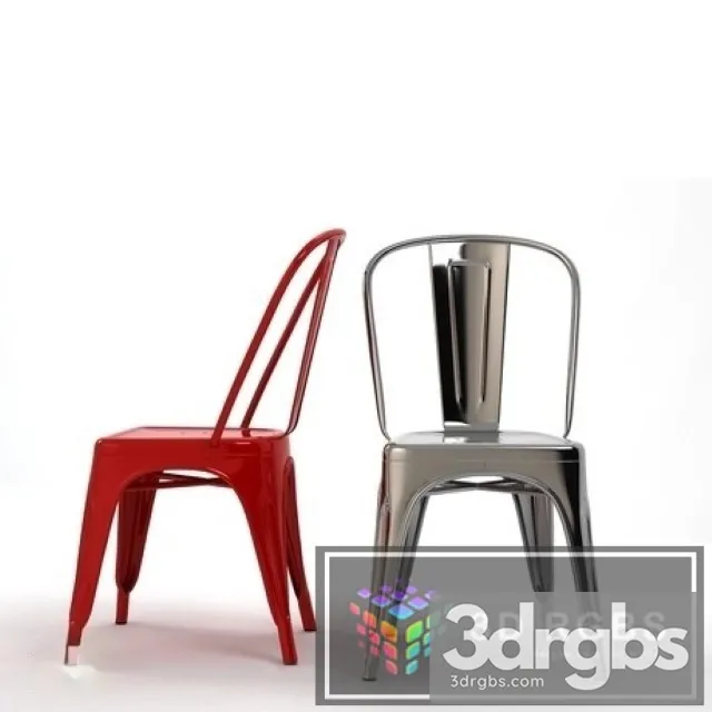 Tolix Steel Chair 02 3D Model Free