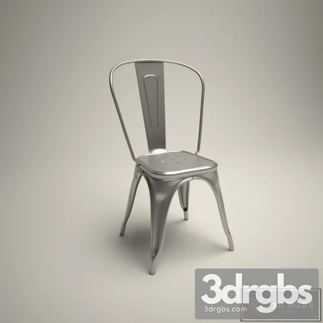 Tolix Steel Chair 3D Model Free