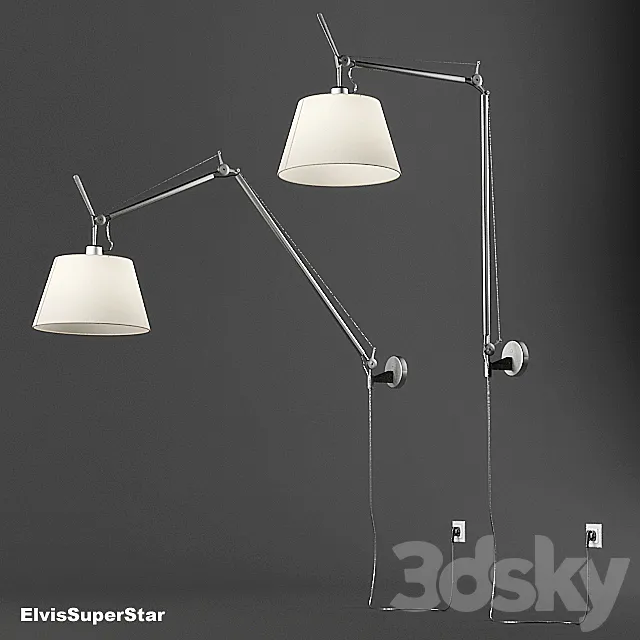 TOLOMEO MEGA PARETE 3D Model