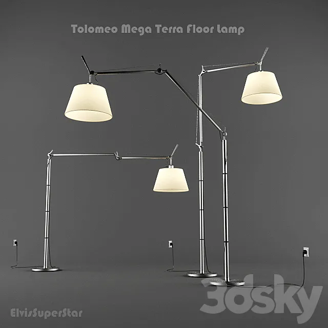 Tolomeo Mega Terra 3D Model