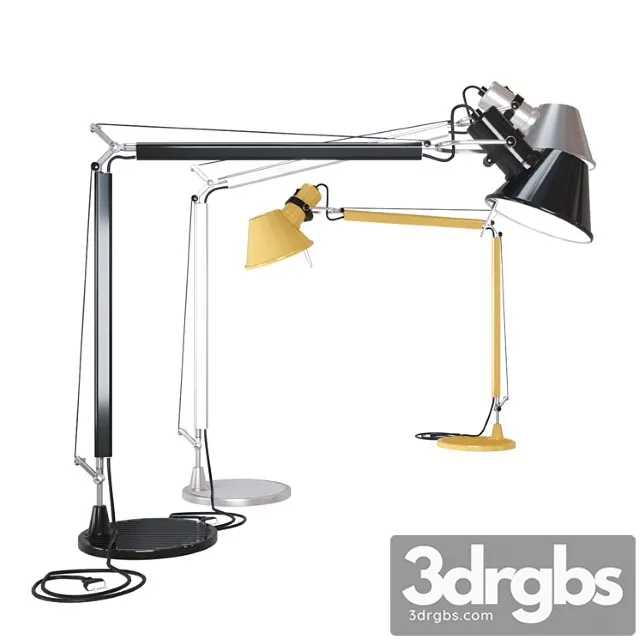 Tolomeo Micro Table 1 3D Model Free