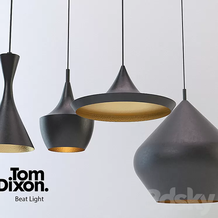 Tom Dixon / Beat lights 3D Model