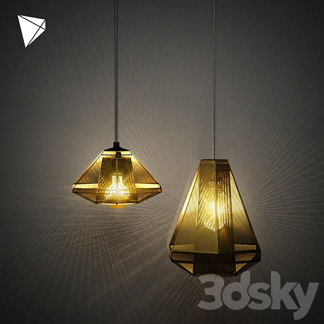 Tom Dixon Cell Lamp 3DModel