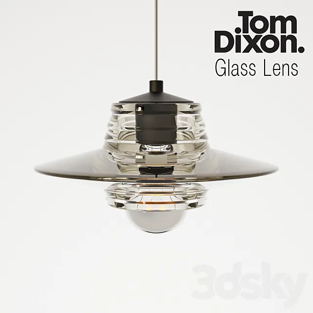Tom Dixon Glass Lens 3D Model