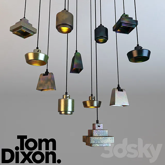 Tom Dixon Lustre Light 3DModel