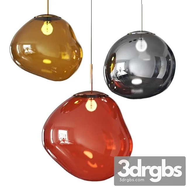 Tom Dixon Melt Pendant Lamp 3D Model Free