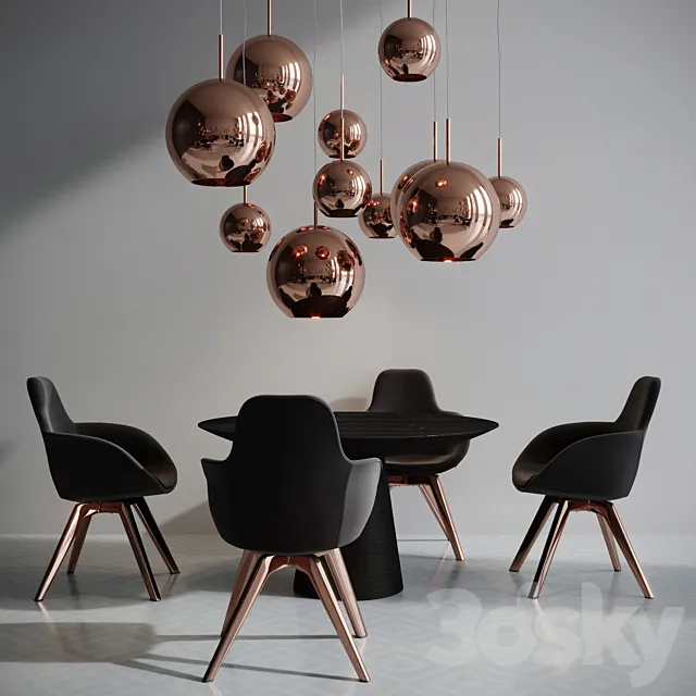 Tom Dixon Set 3D Model