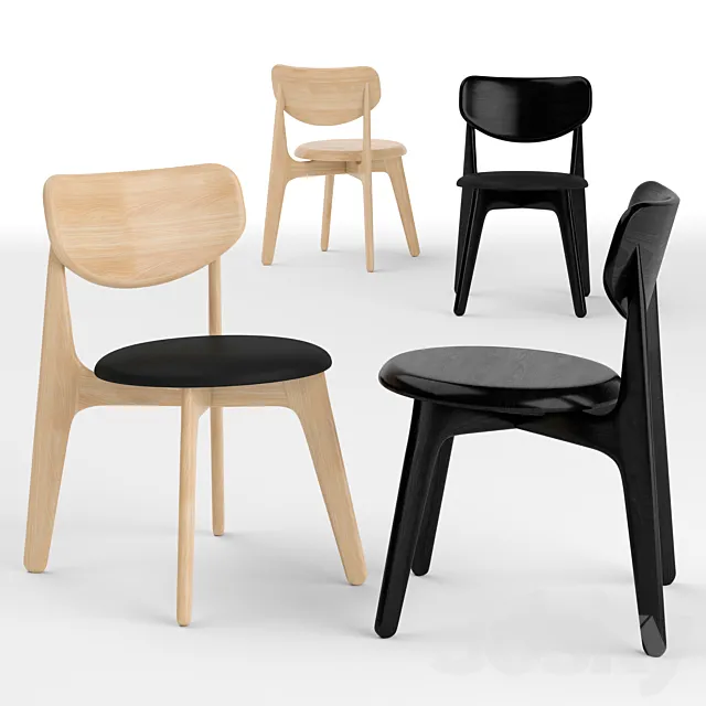 Tom dixon slab chair 3D Model