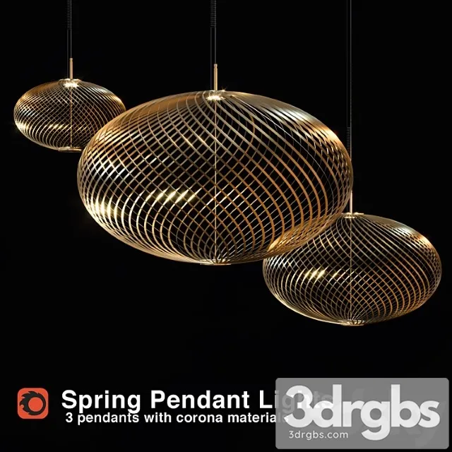 Tom dixon spring pendants