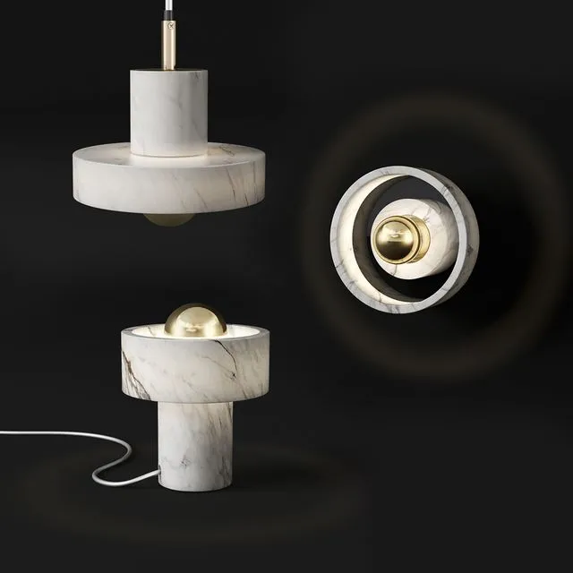 Tom Dixon Stone 3D Model