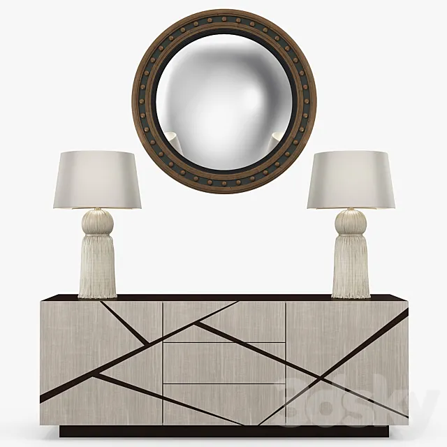 Tom Faulkner - Odessa cabinet 3D Model