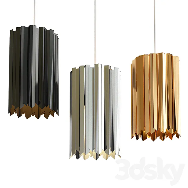 Tom Kirk Facet Pendant 3D Model