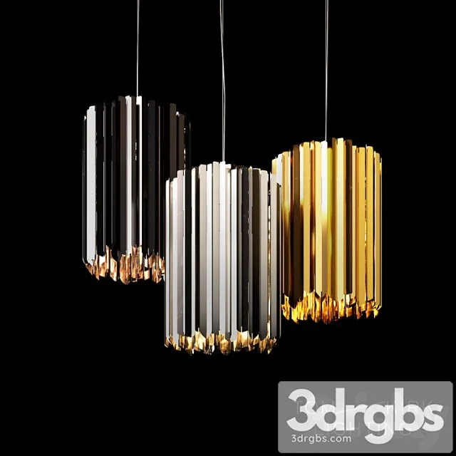 Tom Kirk Facet Pendant 3D Model Free