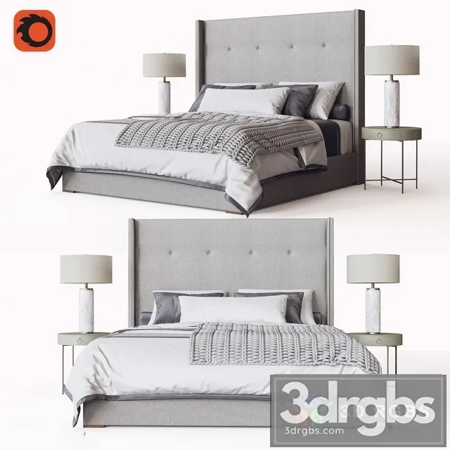 Tompkins Shelter Bed 3D Model Free