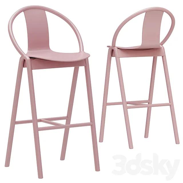 TON Again barstool 3DModel