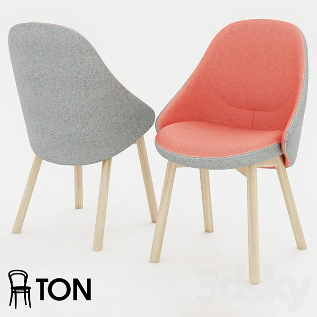 Ton Alba chair 3DModel