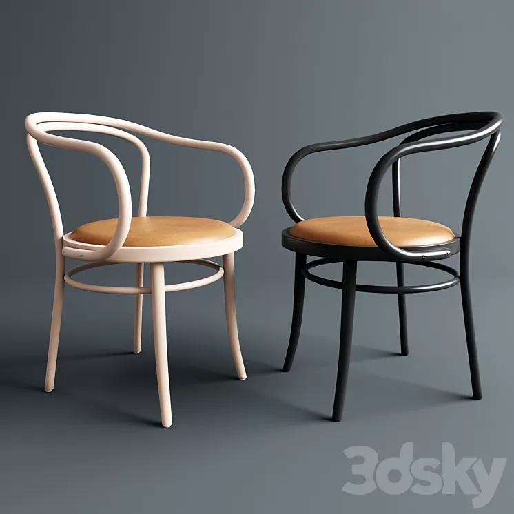 Ton - Armchair 30 3D Model