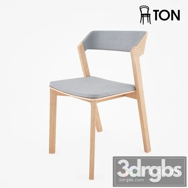 Ton Merano Side Chair 3D Model Free