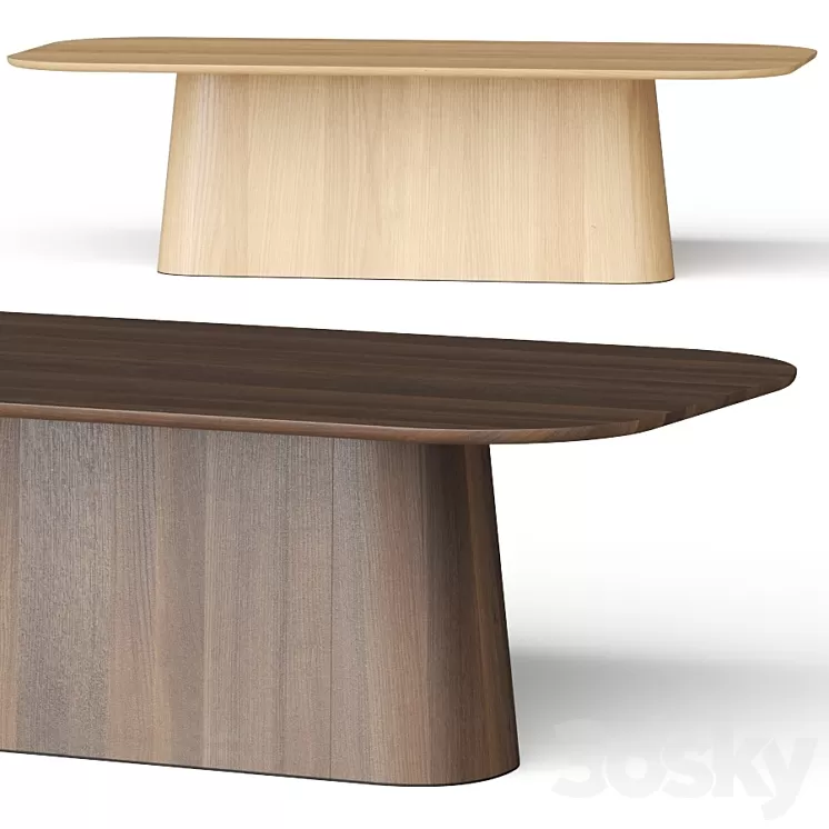 Ton POV Dining Tables 3D Model