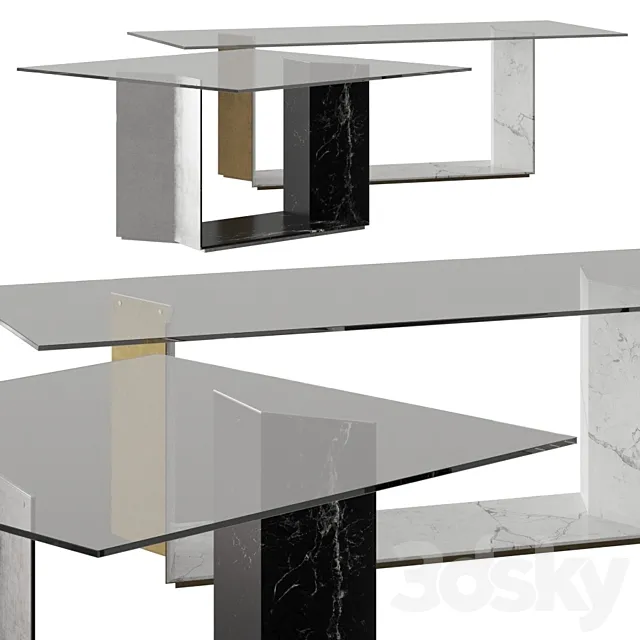 Tonelli Design T5 Stone Dinning Tables Free Download