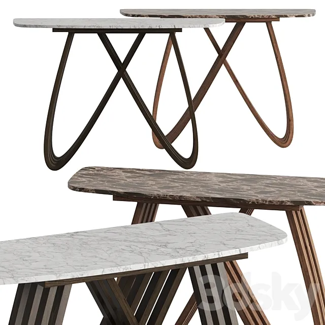 Tonin Casa Arpa Console Tables Free Download