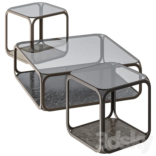 Tonin Casa Remind Coffee Tables 3DModel