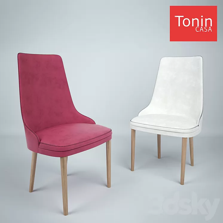Tonin Casa Sedia Asti 3D Model