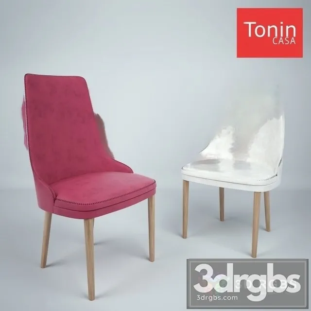 Tonin Casa Sedia Ssti 7217 3D Model Free