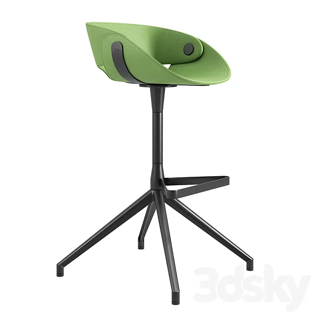Tonon Fl@t (Flat) Italian semi-bar stool 66 cm Free Download