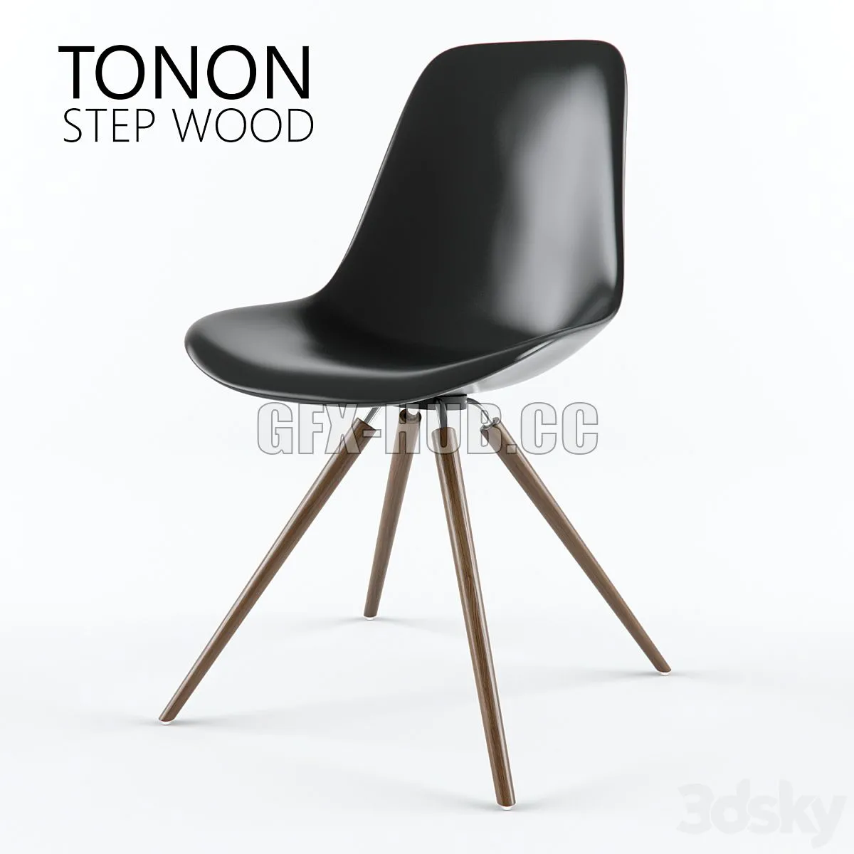 Tonon - Step Wood 3D Model