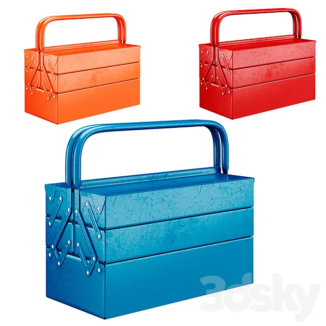 Toolbox 3 Layers 3DModel
