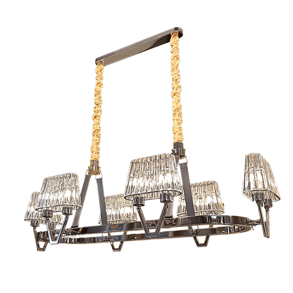 Toon Project - Chandelier 01 3D Model