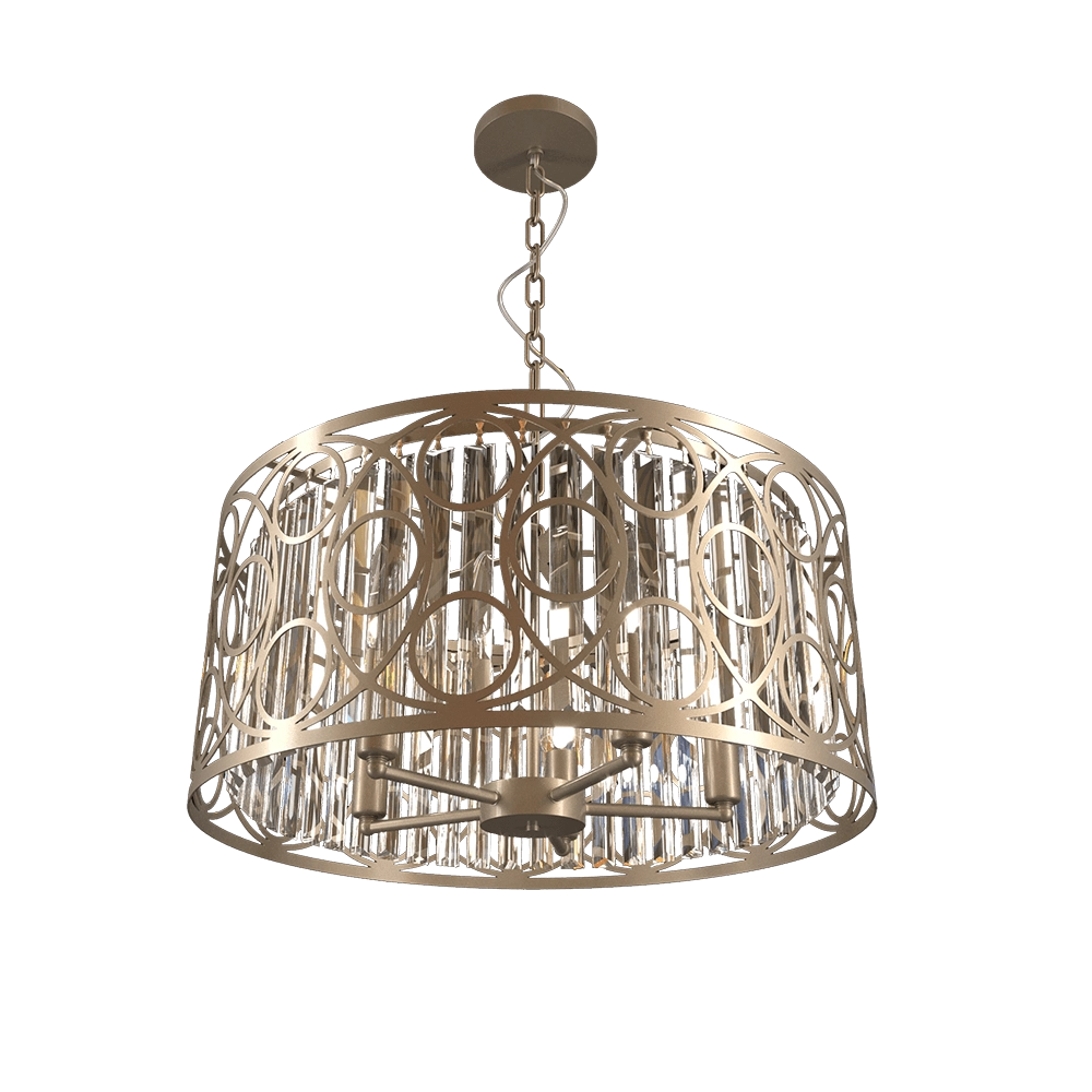 Toon Project - Chandelier 04 3D Model