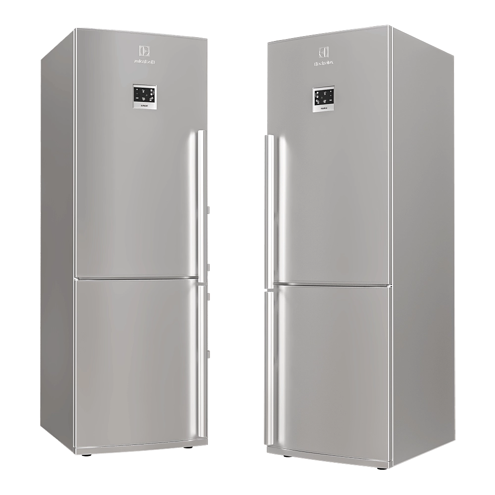 Toon Project - Refrigerator Electro Lux 3D Model