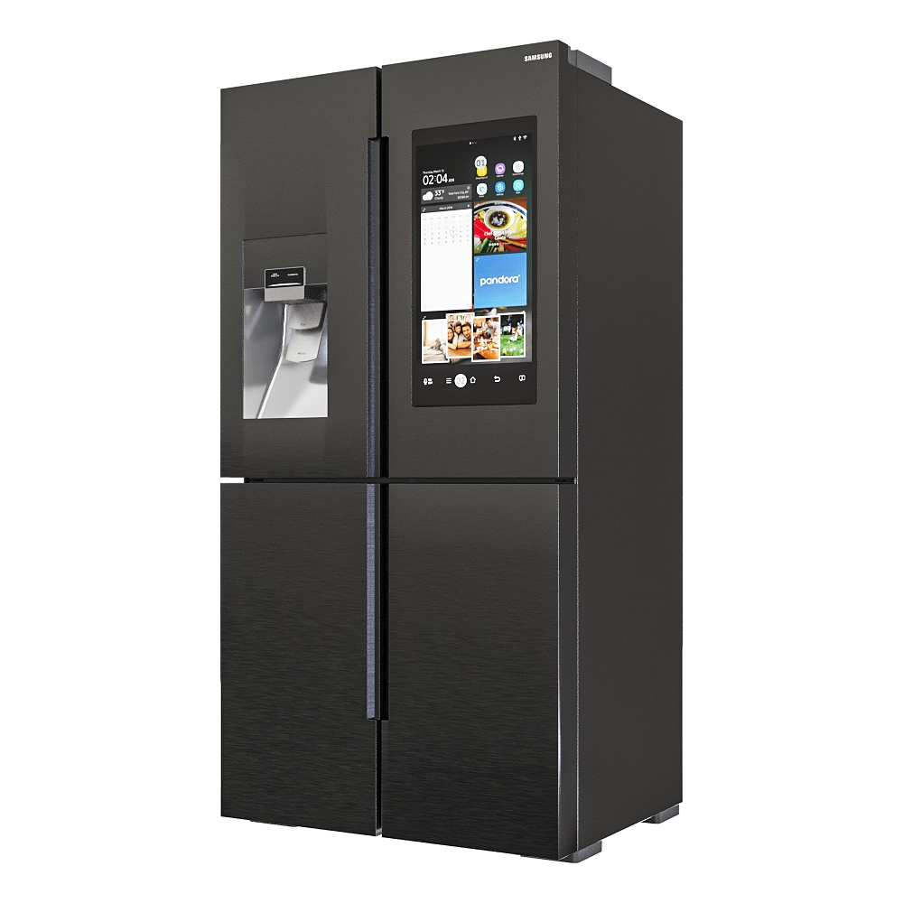 Toon Project - Refrigerator Samsung RF28M9580 3D Model