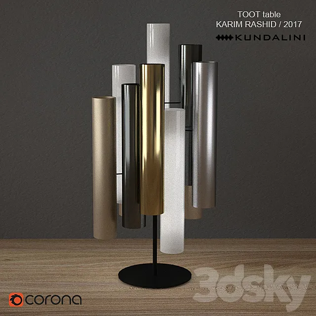 TOOT table Kundalini 3D Model